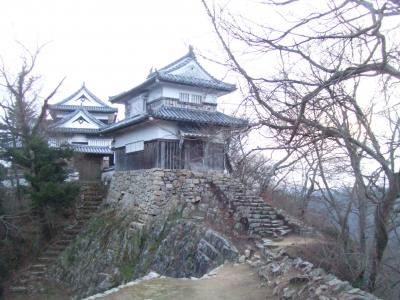 車で行く備中松山城