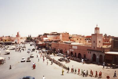 アフリカの玄関口モロッコのマラケシュ。