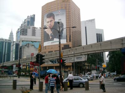 年末のクアラルンプール