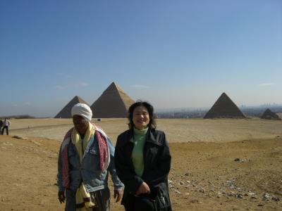 パタパタママ　エジプトへ行く6日目　ついにピラミッド