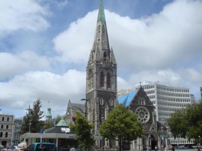 ニュージーランド　『大聖堂』　クライストチャーチ