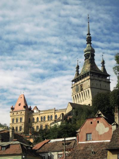 2006年ハンガリーとルーマニア旅行第17日目シギショアラ(1)：城山城塞をめざして