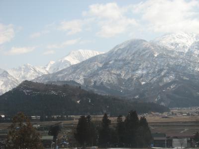 上越新幹線からの風景