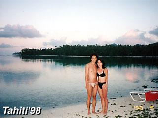 新婚旅行　：　ファヒネ島