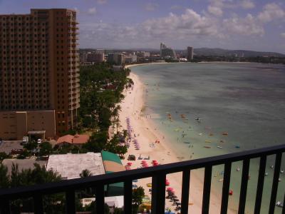 グアム島リーフホテル３泊４日