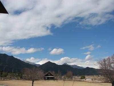 安曇野　信濃ちひろ美術館のある　松川村へー?