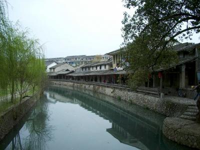 温州，南溪江，上海的照片　No.1　岩頭村　麗水街 Li Shui Jie