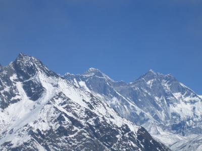 ネパールの旅　?　感激のエベレスト