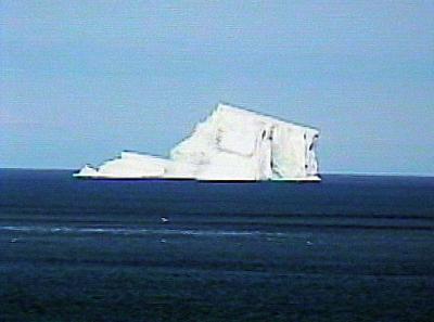 南極半島夏の風景　流氷