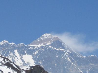 ネパールの旅　?　感激のエベレスト