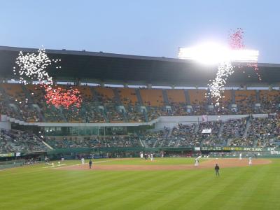 2007/04 韓国/ソウル旅行【韓国プロ野球（ＬＧツインズ）観戦記】