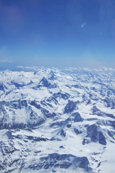 セマナ・サンタのスペイン(8)　Above BCN→HEL (バルセロナ - ヘルシンキ線の機上より)