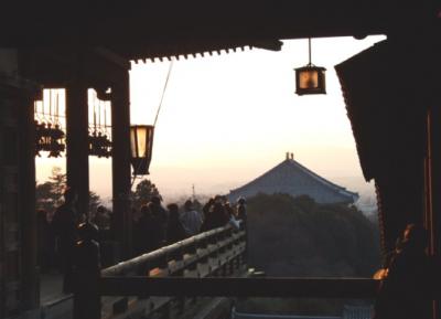 東大寺 二月堂からの夕景
