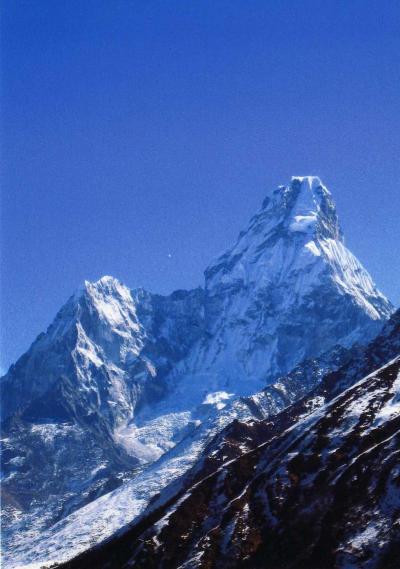 アイランドピークは見えるかな？・・・ヒマラヤ