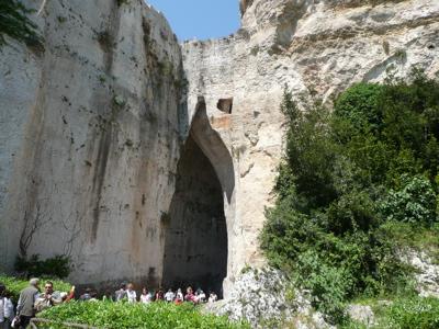 春のシチリアの旅　第４日目　シラクサ　考古学地区