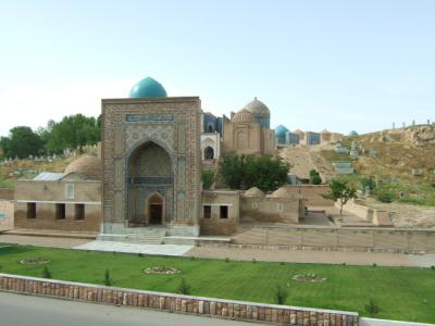 UZ Blue?Samarkand：Shohi Zinda廟群』サマルカンド