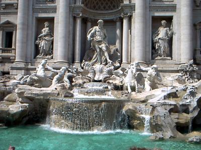 ローマ　トレビの泉