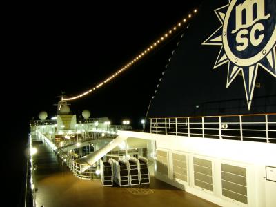 MSCオペラでの地中海クルーズ、日本からイタリアへ