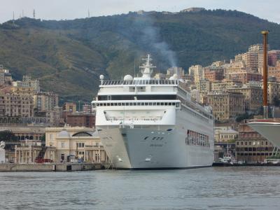 MSCオペラでの地中海クルーズ、2日目はジェノバで1泊