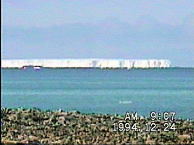 12年前の南極半島先端　キングジョージ島の氷河
