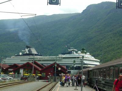 ノルウェーフィヨルドクルーズ　センチュリー号（1）