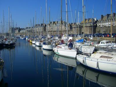 欧州鉄道の旅（サンマロ St-Malo）