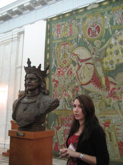 2006年ハンガリーとルーマニア旅行第20日目ブカレスト１日目(3)：国民の館を見学