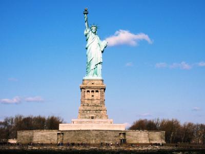 アメリカ自由の象徴 - ニューヨーク 自由の女神像のストック