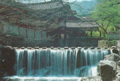 1996春、韓国紀行1(2)：4月27日：温陽温泉・花祭の夜
