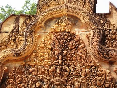 2007冬、カンボジア王国旅行記1(11/13：写真補遺)：バンテアイスレイ遺跡群
