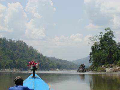 Myanmar no6　バモ　長閑な町と人々。