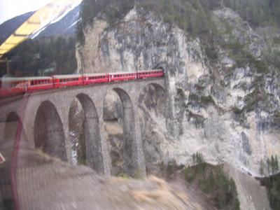 0702スイス～５・クールからサンモリッツへ普通列車で
