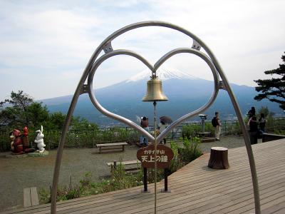 河口湖へ富士山三昧の旅２　カチカチ山で急接近