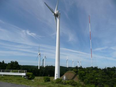 風車を見にドライブしてきました。