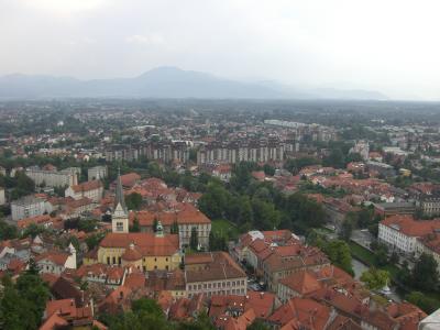 ブレッド湖からリュブリャナへ