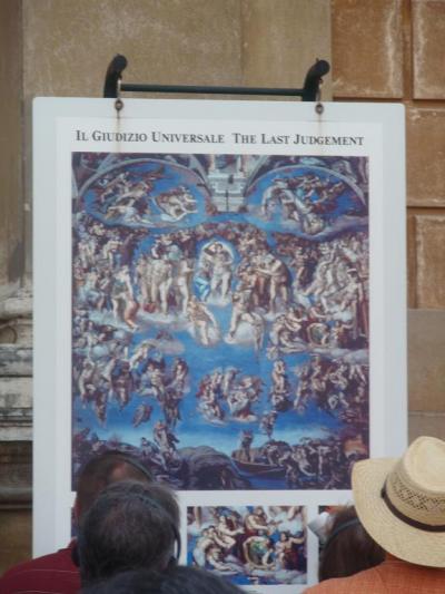 初めてのイタリア周遊(バチカンVatican)。美術巡りは、バチカン博物館、サン・ピエトロ大聖堂、システィーナ礼拝堂を観た。