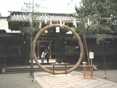 夏越大祓式・茅の輪くぐり