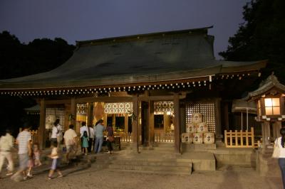 Tirp in 氷川神社　大祓式　夜の神社を撮ってみたい