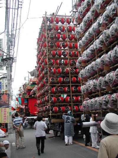 久喜市の夏祭り「提燈祭り｣天王様