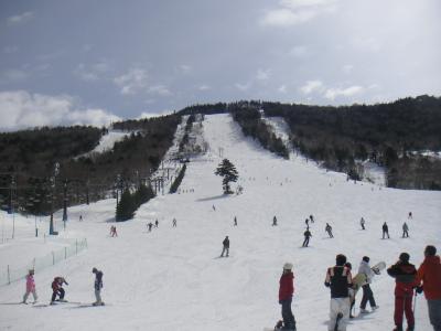 志賀高原スキー場とチューホテル