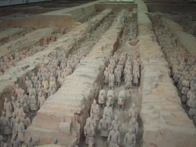 女一人旅 西安 兵馬庸には路線バスで行こう。