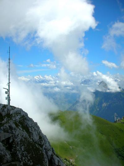 スイス・登山　シュトックホルン（Stockhorn)　2190m