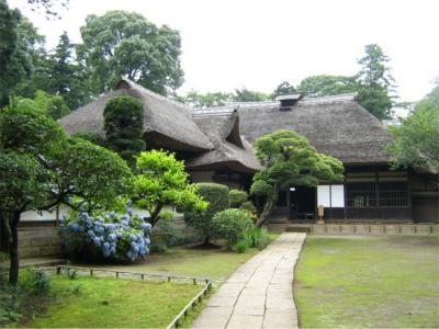 茅葺き民家をたずねて（水海道風土博物館）