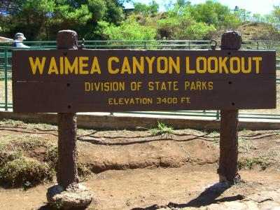 ハワイ 4島クルーズ　6日目　カウアイ島～ワイメア渓谷・シダの洞窟
