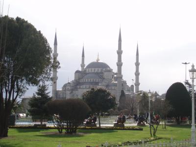 モスクがあちこっちに点在。