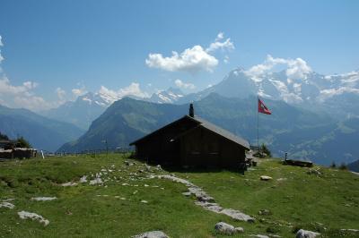 2007年スイス旅行記−?−ドリュとメール・デュ・グラス氷河
