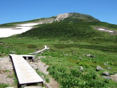 梅雨明け直前　白山登山