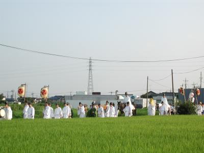 鷲宮神社夏越祭・・・夏越行列