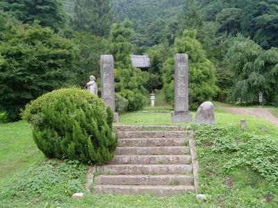 緑したたる山寺　曹洞宗　廣巌寺