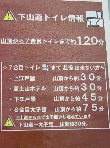 一生一度は富士下山